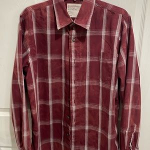 Men’s long sleeve wrangler shirt